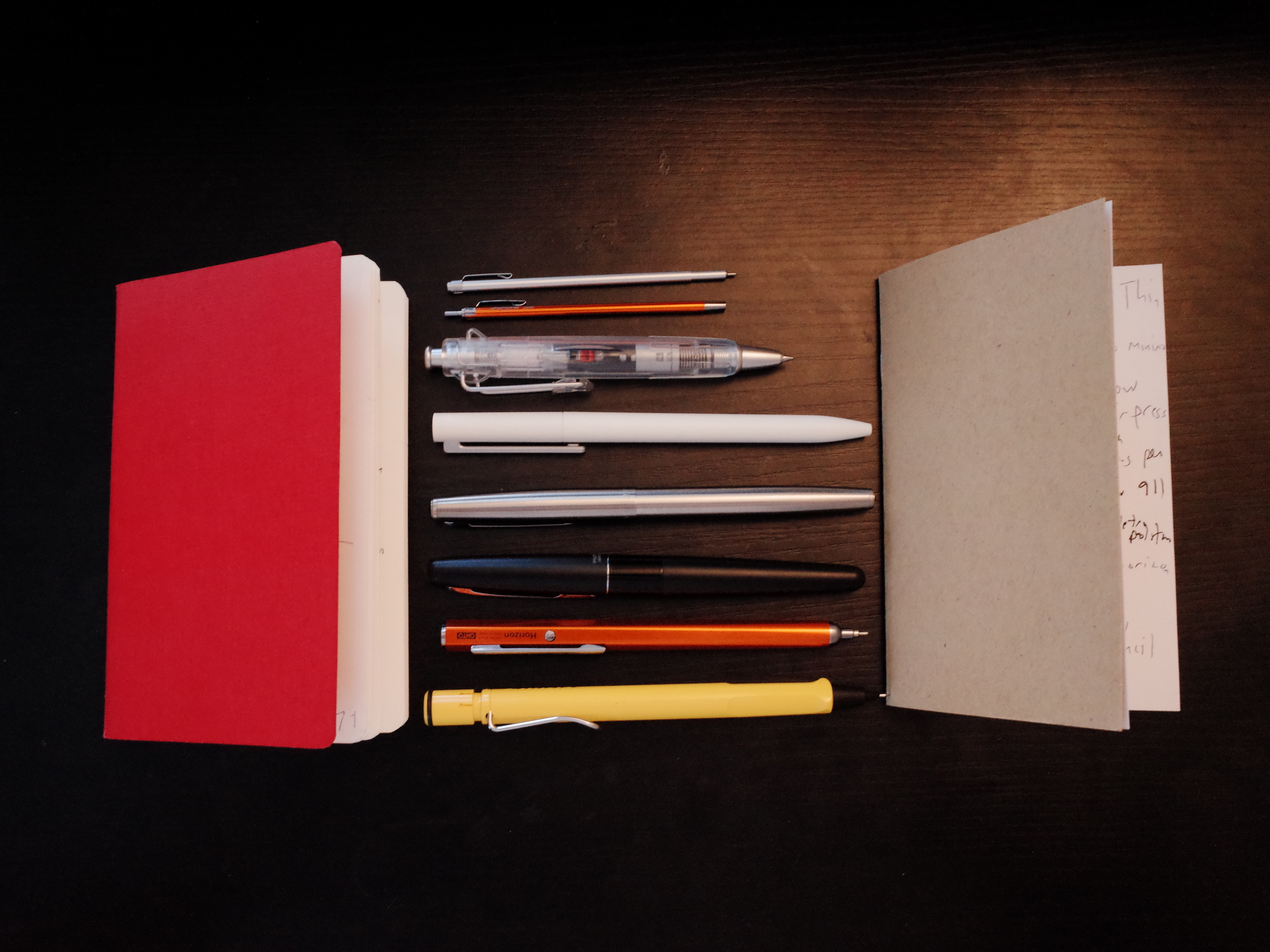 The Montana Writing Company Review of the Fabriano pocket travel notebook and the kraft pocket travel notebook.