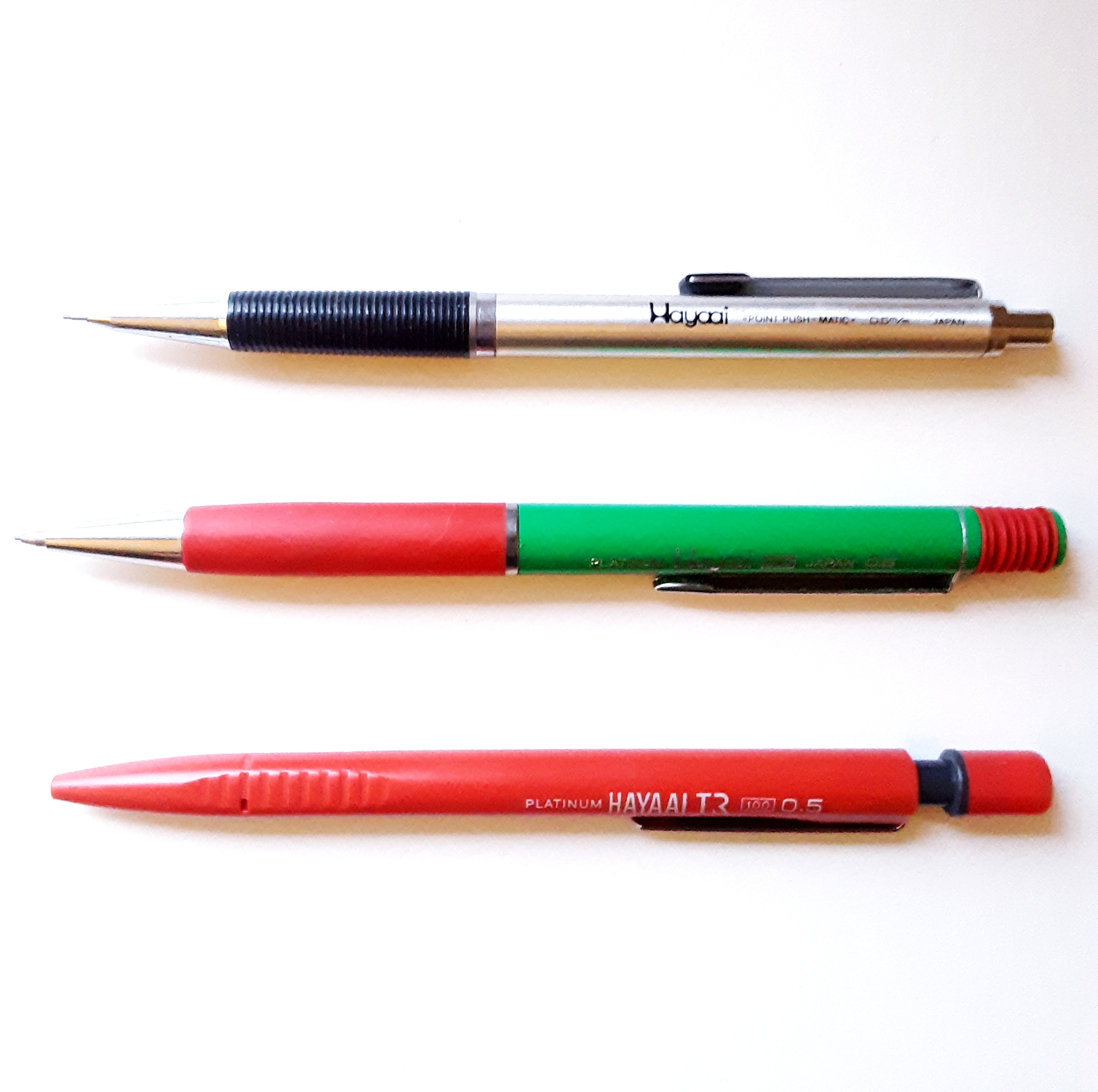 The Platinum Hayaai Mechanical Pencil – The Montana Writing Company